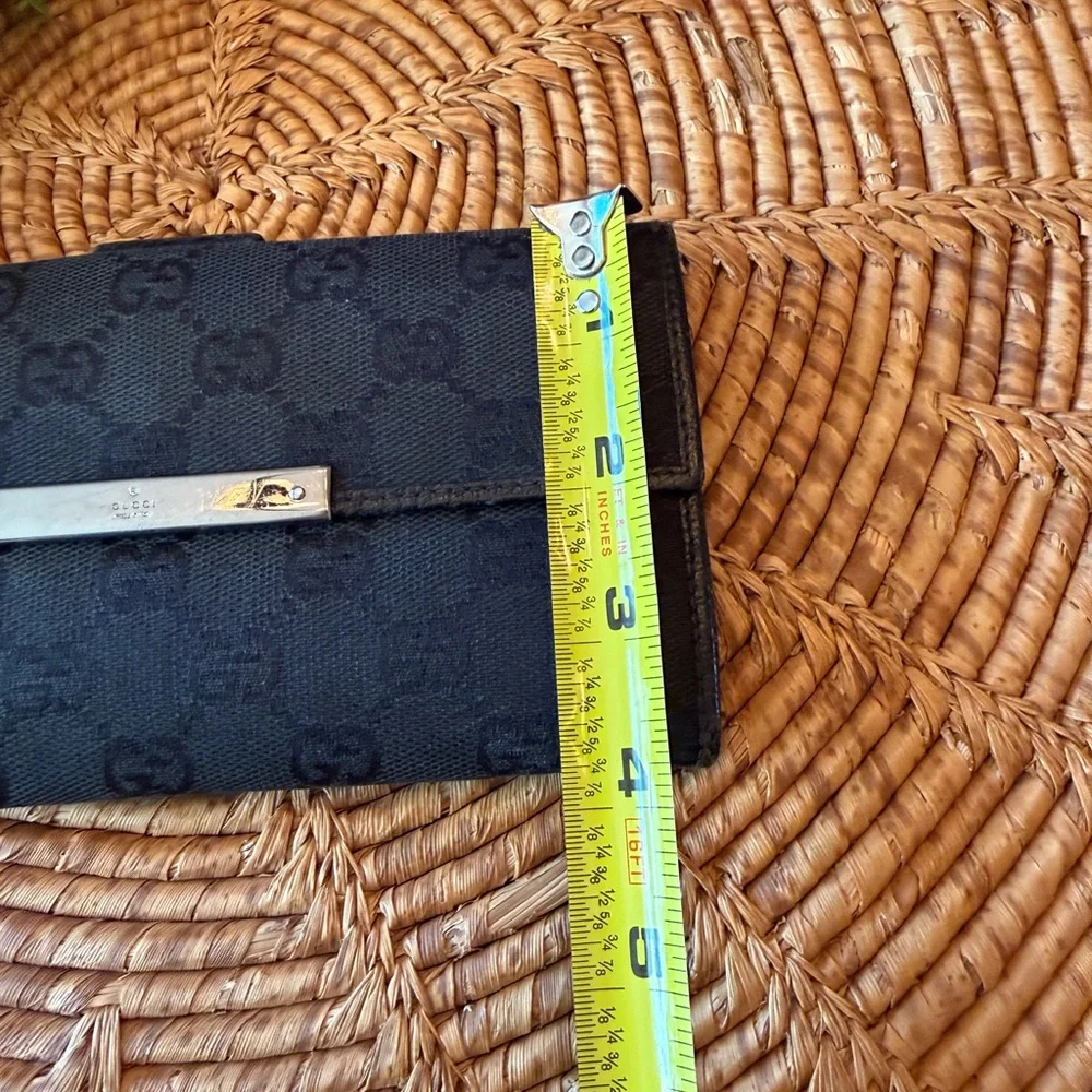 Gucci GG Black Women's Long Wallet - Picture 15 of 17